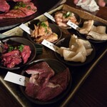 焼肉薩摩ホルモン舗 - ホルモン6種盛り