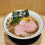 RAMEN Spartan Z - 料理写真:Z式背脂生姜醤油ラーメン