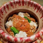 煙や - 越前ズワイガニとセイコガニの土鍋ごはん