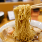 麺屋 木ノ下 - 特製ワンタンメン醤油大盛リフト