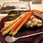 煙や - 茹で越前がに