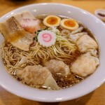 麺屋 木ノ下 - 特製ワンタンメン醤油大盛