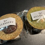 NILS BAKERY - 抹茶とマカダミアナッツのフィナンシェ、ほうじ茶と栗のフィナンシェ