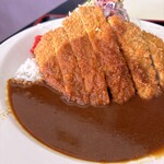 白保食堂 - 見た目以上にボリューミーなカツカレー(900)