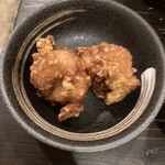 鶏そば カヲル - 唐揚げ300円　ライス付