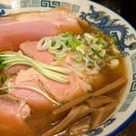 自己流ラーメン綿麺 - 鯵煮干しそば