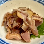 鮨 希味 - 赤貝のひも刺し 時価