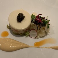 オザワ - 蟹とアボカドと根セロリのムース