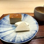 料理屋 稲家 - 【 栗のチーズケーキ 】