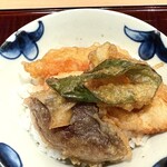 料理屋 稲家 - 【 天丼 】蟹の天ぷら