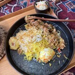 CHOUTARA - お釜を逆さまにして混ざらないようにそっと出します