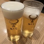 焼肉 三千里 - ビール