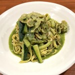 リストランテ野呂 - バジルソースのおまかせパスタ（タリオリーニ）