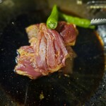 炭焼地鶏 山蔵 - 地鶏のタレ焼きです