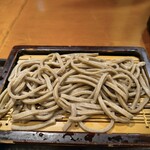 十割手打ちそば 美蕎 - 来ました！「粗挽き」十割蕎麦、見た目から違いがわかります。