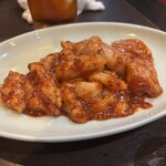 三宿トラジ - ホルモンミックス、焼きの締めには欠かせません