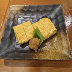 十割手打ちそば 美蕎 - 来ました、出汁巻き玉子