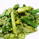 デニム - ジェノベーゼアスパラリゾット