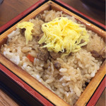 てうち庵 - 鴨 せいろ御飯 280円