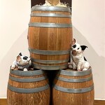 トンカツ・トンしゃぶ ケンボロー - 店内のオブジェ