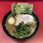 武虎家 暁 - らーめん 並盛（950円）＋味玉（サービス）
