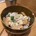 銀座 朧月 - 焼豚マヨ丼