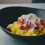 パスタ フレスカ ダンメン - 14_生ハムとじゃがいものたっぷりチーズ