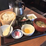 和食居酒屋 咲くら - 鯛めしどろぼう膳 1180円
