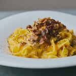 パスタ フレスカ ダンメン - 15_自家製ベーコンカルボナーラ