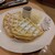 コーヒーショップ ボルサ - 料理写真:アイスクリームワッフル