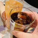 食堂 遊食刻 - 「烏龍茶」480日圓含稅♫，「葡萄柚汁」480日圓含稅♫ 乾杯♫