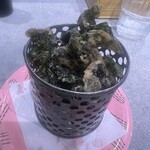 回転寿司 根室花まる - ワカメの唐揚げ