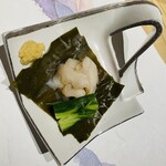 食堂 遊食刻 - 「貝類昆布〆」1,880日圓含稅♫ 份量稍少，哈哈