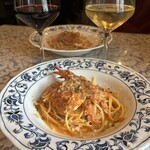 チーチョス - 渡り蟹のトマトクリームソース