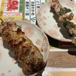 鳥ぶら - 塩焼鳥と大葉せせり