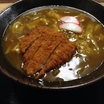 浅田屋 - カツカレーうどん 750円