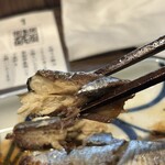 炭火焼和めし処 しんぱち食堂 - いわしの梅煮❗️
