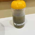 麺処 盛盛 - 新登場　同店オリジナル青タバスコ調味料