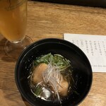 あてまき喜重朗 - お通し　治部煮