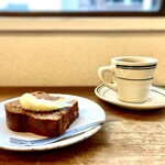 アリー コーヒー - ・アリーブレンド　・本日のスイーツ／キャロットケーキ　…10月下旬。