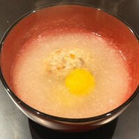 御料理 辻 - 香箱蟹真丈のお椀