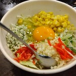 鉄板焼 えびす屋 - コーン玉