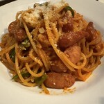 人形町バル 雄 - シェフKOYAMAの特製ナポリタン