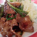 芳仙 - レバー焼き！