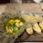 NICK HOUSE - ・海老ブロッコリーアヒージョ バケット付き