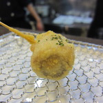串揚げ 串の実 - 牛ごぼう巻