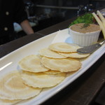 串揚げ 串の実 - 自家製のレバーペースト