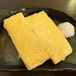 蕎麦処 くに作 - だし巻き玉子　ハーフ　¥800