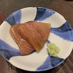 う越貞 - 氷見の12kgの鰤　背