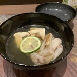 う越貞 - 松茸と熊の椀